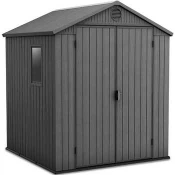 Садовий будиночок Keter Darwin 6x6 190х182 см сірий 249359