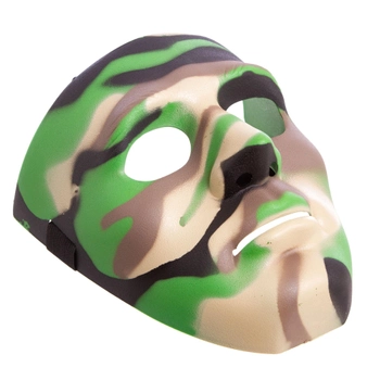 Защитная маска для военных игр пейнтбола и страйкбола SILVER KNIGHT TY-6835 Камуфляж