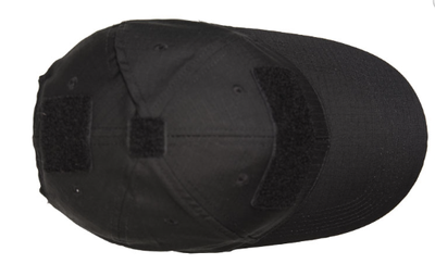 Бейсболка тактическая Mil-Tec One size Черная TACTICAL BASEBALL CAP SCHWARZ (12319002)