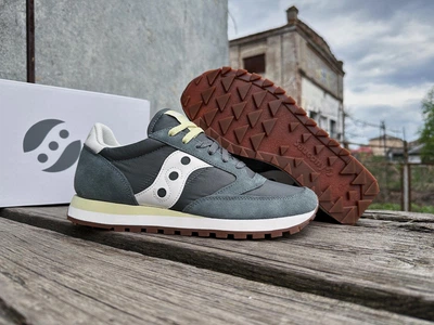 Кроссовки мужские Saucony Jazz Original 2044-695s 45 29 см Green/White зеленые с белым (11111591)