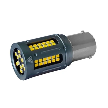 Светодиодная лампа Avolt Py21W 2016-84SMD Canbus белая 12-24v(16151-1)
