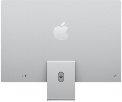 Моноблок Apple iMac 24" М3 4.5К 8‑ядер GPU 256GB Silver (MQR93D/A)