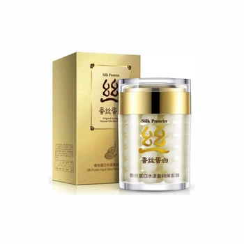 Крем для лица с экстрактом шелка Bioaqua Silk Protein Aqua Shiny Moisturizing Cream, 60 мл