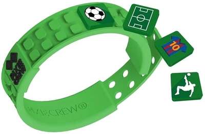 Силіконовий браслет Stnux Pixie Crew Football Зелений (702811690875)