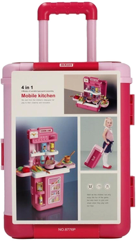 Kuchnia mobilna Euro-Trade Mega Creative 4 in 1 Suitcase z akcesoriami (5908275176787)