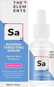 Сыворотка для лица The Elements Blemish-Targeting Serum для уменьшения признаков постакне 30 мл (5060486267316)
