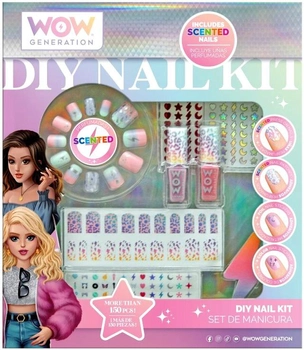 Zestaw do manicure Kids Euroswan Wow generation Diy Nail Kit (8435507867115)