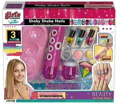 Zestaw do manicure Askato Girl's Creator Shaky Shake Nails (6901440118956)