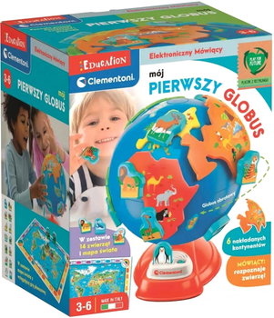 Zabawka interaktywna Clementoni Globus przedszkolaka (8005125507573)