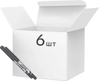 Упаковка Роллеров Deli Think 0.5 мм Черный 6 шт (1000000871838)