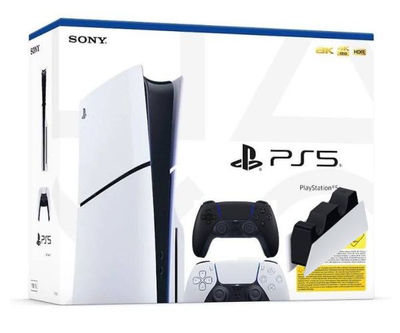 Ігрова консоль Sony PlayStation 5 Slim 1Tb + DualSense (Midnight Black) + Charging Station