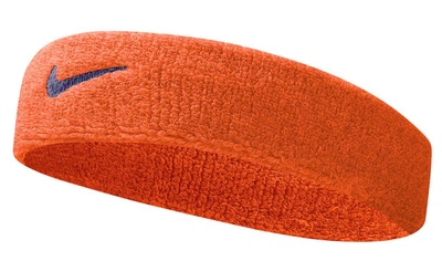 Повязка на голову Nike SWOOSH HEADBAND TEAM ORANGE/COLLEGE NAVY OSFM оранжевый Уни OSFM