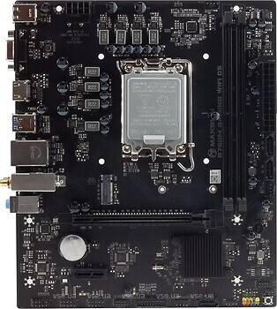 Материнська плата LGA1700, Maxsun B760M GAMING WIFI D5, B760, 2xDDR5, Int.Video(CPU), 3xSATA3, 1xPCI-E 16x 4.0, 1xPCI-E 1x, 1xM.2 4,0,4. 2xUSB2.0, VGA/HDMI, MicroATX (MS-B760M GAMING WIFI D5)