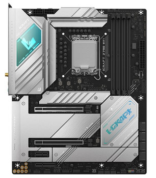 Материнська плата LGA1700, Maxsun iCraft Z790 WIFI, Z790, 4xDDR5, Int.Video(CPU), 4xSATA3, 1xPCI-E 16x 5.0, 2xPCI-E 4x 3, 4x2. USB3. 2/4xUSB2.0, 1*Type-C, DP/HDMI