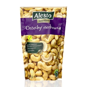 Орехи ALESTO жареный кешью cashewkerne naturbelassen 200г