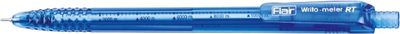 Шариковая ручка Flair 1311 Writometer RT Синяя 0.6 мм 10 км х 5 шт (1000000871845)