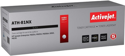 Тонер-картридж Activejet для HP 81X CF281X Supreme Black (ATH-81NX)