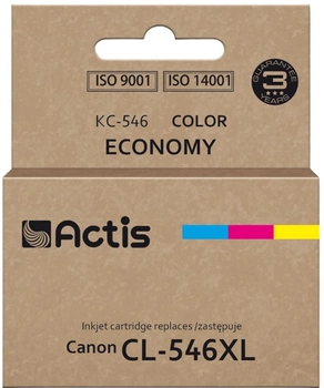 Wkład atramentowy Actis do Canon CL-546XL Supreme Magenta/Cyan/Yellow (5901443121220)