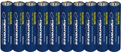 Батарейки Esperanza Batteries Alkaline AAA 10 шт (EZB113)