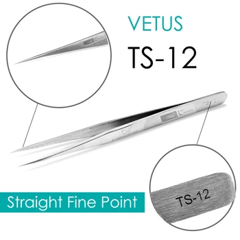 Пінцет радіотехнічний Vetus TS-12 [DIST-2525]
