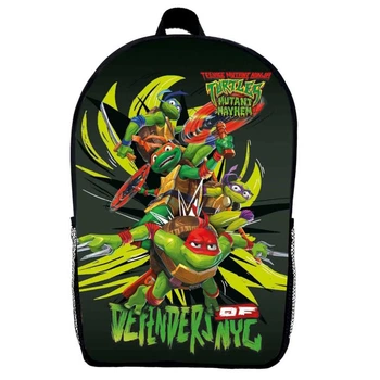 Рюкзак Черепашки ниндзя детский (Gear bag TN mini 03) черный, 29 х 21 х 9 см