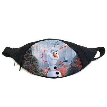 Поясная сумка бананка Холодное сердце Frozen (GB-FR 08) Gear Bag черная