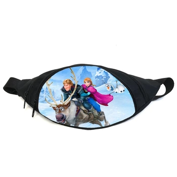 Поясная сумка бананка Холодное сердце Frozen (GB-FR 03) Gear Bag черная
