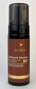 Мус-автозасмага Soika для обличчя та тіла SPF 20 DARK 150 мл(4820238720923)