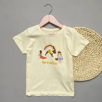 Футболка Primark на дівчинку breathe 128 см (7-8 років) бежева