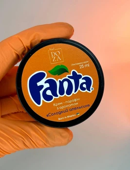 Крем парафин Nail Doza Fanta 25 мл (Аромат сладкий апельсин)