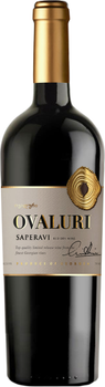 Вино Ovaluri Saperavi красное сухое 0.75 л (4860112210126)