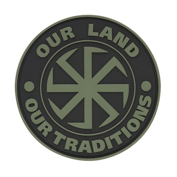 Нашивка PVC Our Olive M-Tac Land