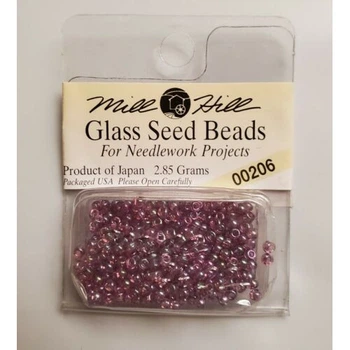 Бісер для вишивки Mill Hill Glass Seed Beads Попелясто-ліловий (00206)