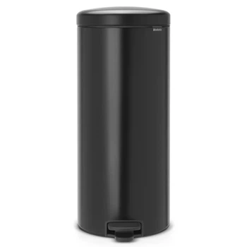 Бак для сміття з педаллю Brabantia Pedal Bin 30 л чорний 114540 (00800733)