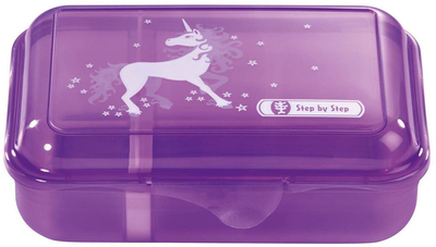 Pojemnik na lunch Step by Step Unicorn 18 x 13 x 7 cm Purple (4047443380753)