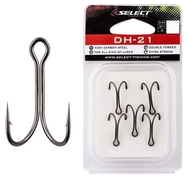 Крючок двойник Select DH-21 #4 5шт
