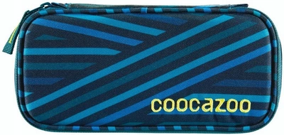 Piórnik szkolny Coocazoo PencilDenzel 24 x 6 x 11 cm Zebra Stripe Blue (4047443429407)