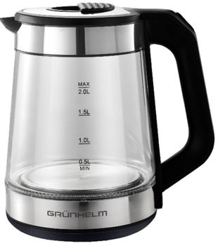 Електрочайник Grunhelm EKG-2320 2л електричний чайник Чорний