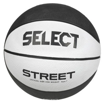 М'яч баскетбольний Select Basketball Street v24 біло-чорний 205570-126 №6 (5703543314133)