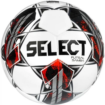 Мяч футзальный Select Samba v22 біло-сріблястий Уні 4 (5703543298402)