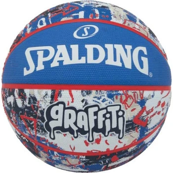 Мяч баскетбольный Spalding Graffitti синій, мультиколор Уні 7 84377Z (689344405933)