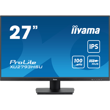 Монітор ігровий 27" IPS Iiyama XU2793HSU-B6 безрамковий екран Чорний