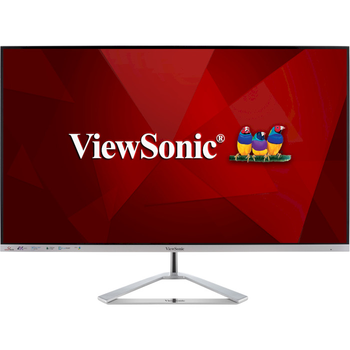 Монитор 31.5" ViewSonic VX3276-4K-MHD VA безрамочный экран Серебристый