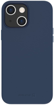 Etui plecki Evelatus Genuine Leather Case MagSafe do Apple iPhone 14 Plus Blue (4752192060480)