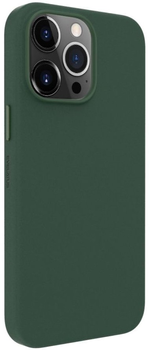 Etui plecki Evelatus Genuine Leather Case MagSafe do Apple iPhone 14 Pro Max Dark Green (4752192060558)
