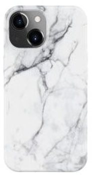 Etui plecki Evelatus Premium Silicone Case Customized Print do Apple iPhone 15 Plus White (4752192068592)
