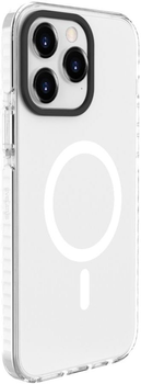 Etui plecki Evelatus Clear Case MagSafe do Apple iPhone 15 Pro Max Transparent (4752192067458)