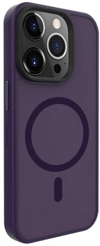 Etui plecki Evelatus Hybird Case Magsafe do Apple iPhone 15 Pro Max Deep Purple (4752192067083)