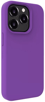 Etui plecki Evelatus Premium Magsafe Soft Touch Silicone Case do Apple iPhone 15 Pro Max Deep Purple (4752192066819)