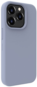 Etui plecki Evelatus Premium Magsafe Soft Touch Silicone Case do Apple iPhone 15 Pro Max Lavender Gray (4752192066864)